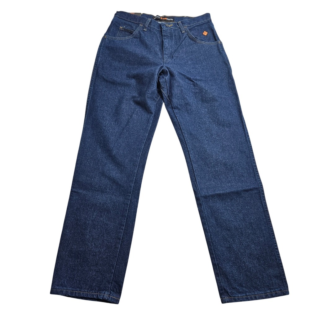 Wrangler NWT Jeans 32x32 Blue Flame Resistant Relaxed Fit 10FR31MWZ